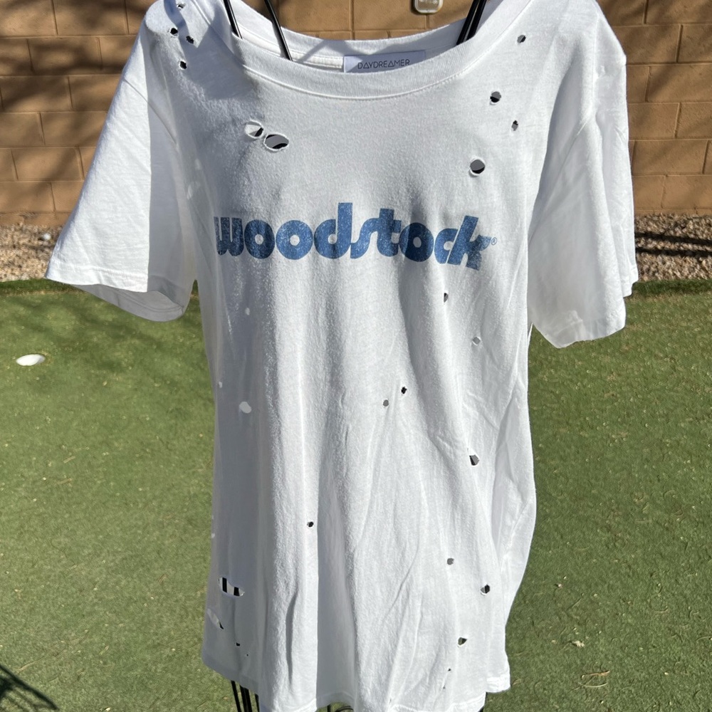 EUC Daydreamer Woodstock Oversized Shirt Sz Medium